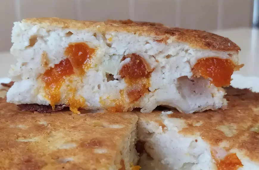 Нежная творожная запеканка без сахара — рецепт с овсяной мукой